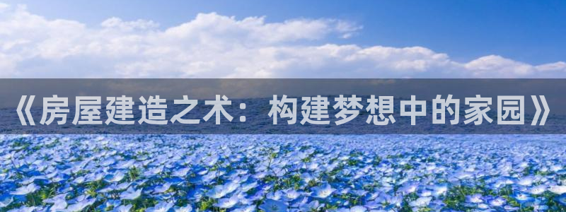 意昂体育3平台假的吗是真的吗：《房屋建造之术：构建梦想中的家园》