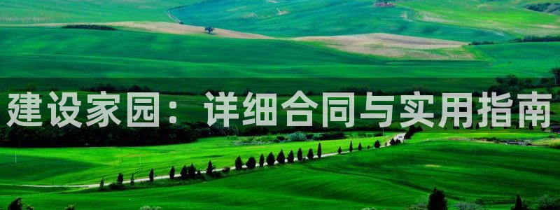 意昂3新能源：建设家园：详细合同与实用指南