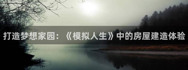 意昂体育3平台APP：打造梦想家园：《模拟人生》中的房屋建造体验
