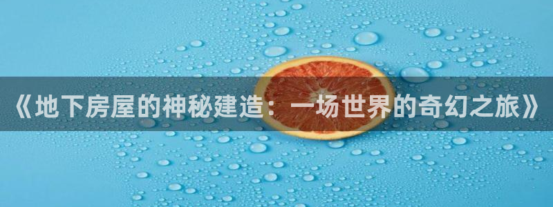 意昂体育3娱乐：《地下房屋的神秘建造：一场世界的奇幻之旅》