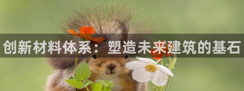 意昂3开户：创新材料体系：塑造未来建筑的基石