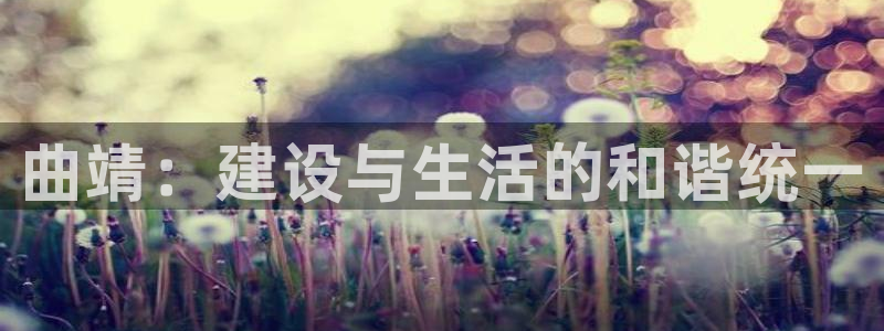 意昂体育3平台：曲靖：建设与生活的和谐统一